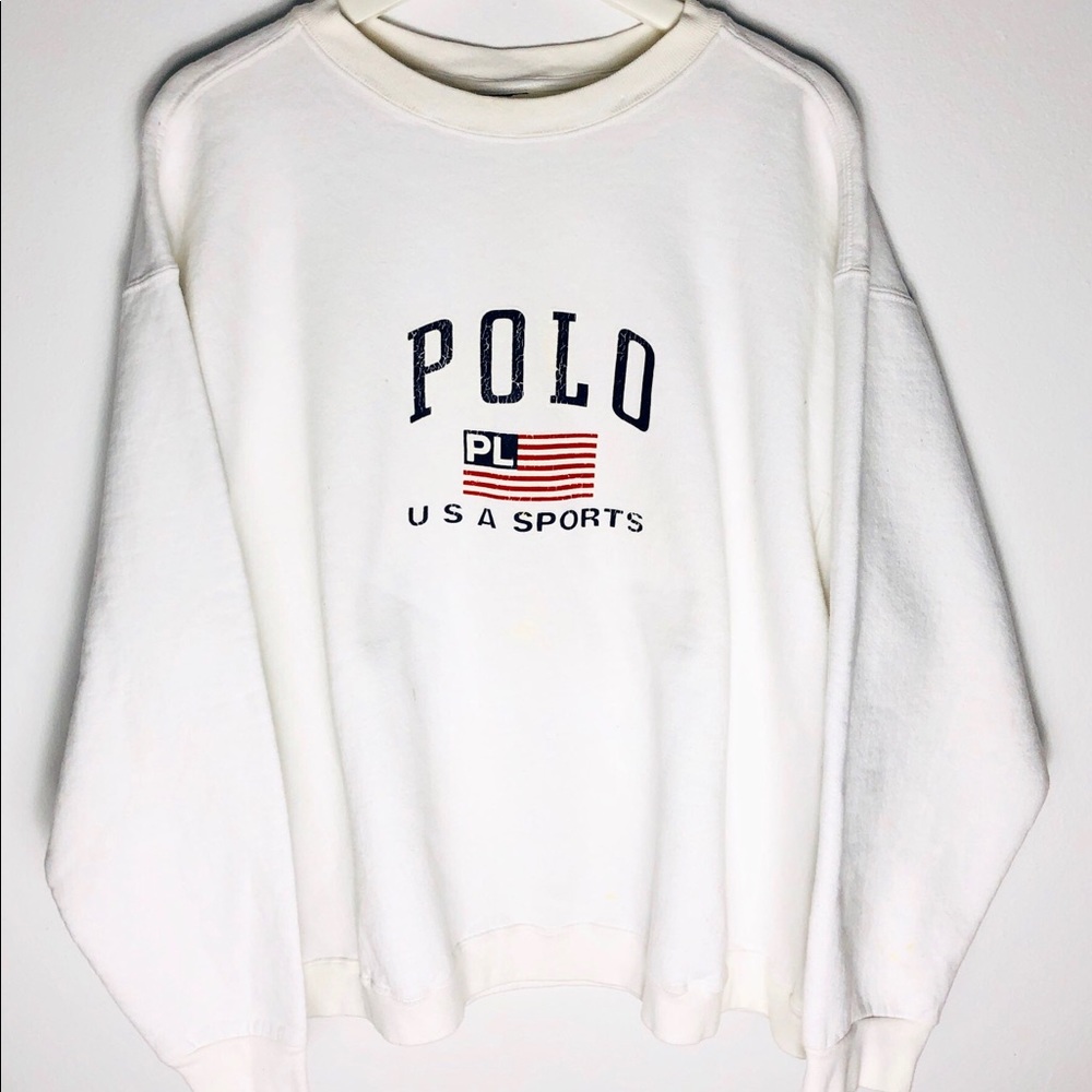 VINTAGE POLO SPORT CREWNECK